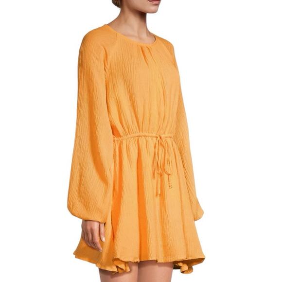 Faithfull the Brand Constance Linen Gauze Mini Dress - Picture 3 of 12